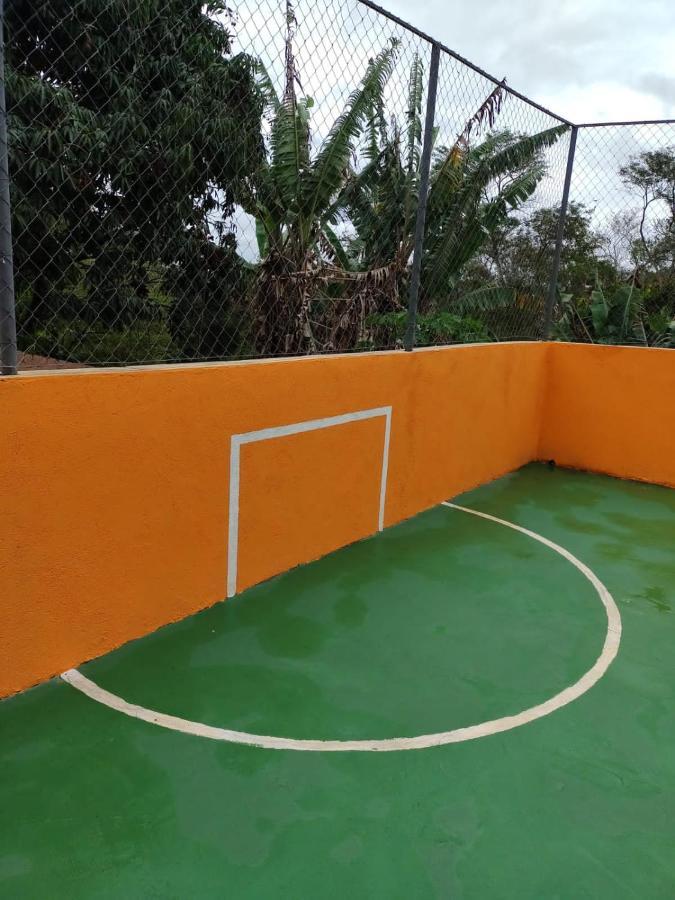 Chacara Bella Vida Com Piscina Churrasqueira Salao De Festas Fogao A Lenha Quadra Aracariguama Ngoại thất bức ảnh