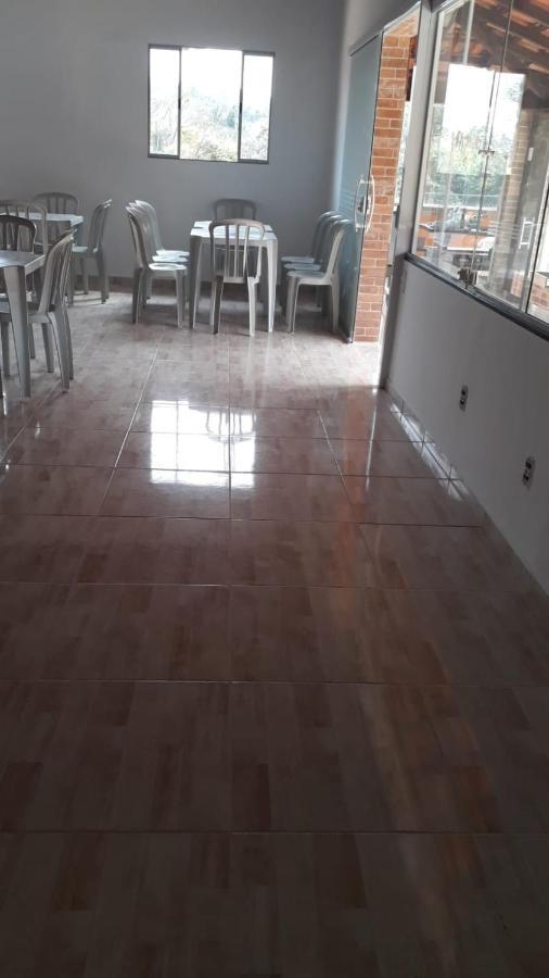 Chacara Bella Vida Com Piscina Churrasqueira Salao De Festas Fogao A Lenha Quadra Aracariguama Ngoại thất bức ảnh