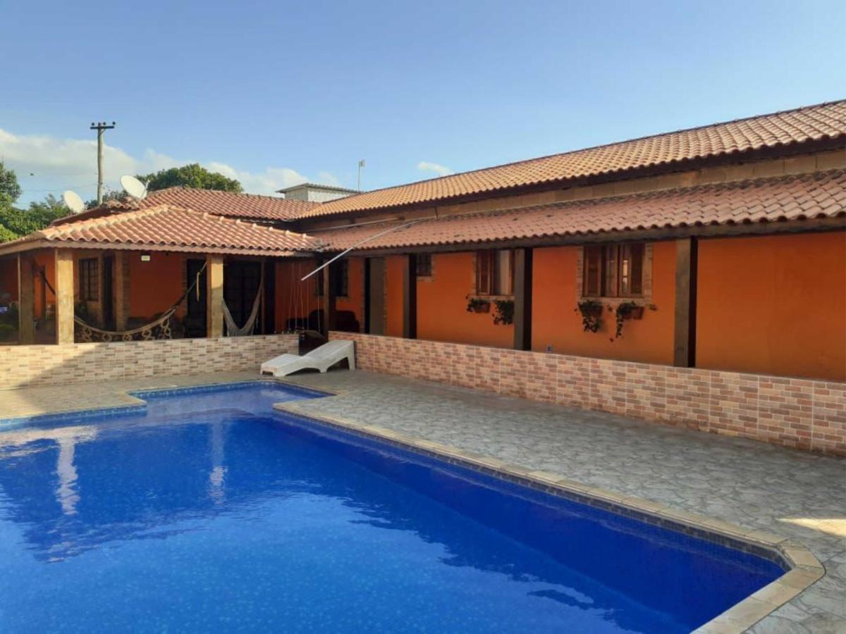 Chacara Bella Vida Com Piscina Churrasqueira Salao De Festas Fogao A Lenha Quadra Aracariguama Ngoại thất bức ảnh