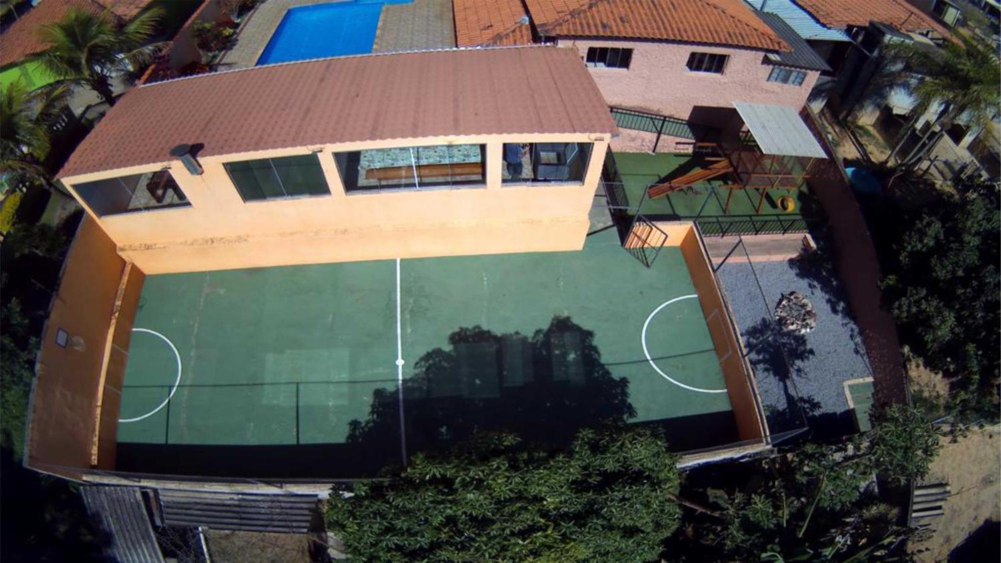 Chacara Bella Vida Com Piscina Churrasqueira Salao De Festas Fogao A Lenha Quadra Aracariguama Ngoại thất bức ảnh